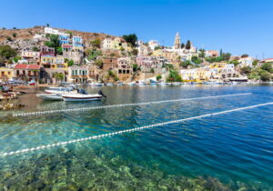 Symi town, Dodecanese islands, Greece